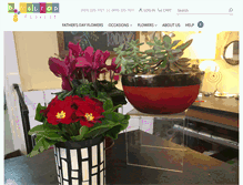 Tablet Screenshot of dmflowers.com